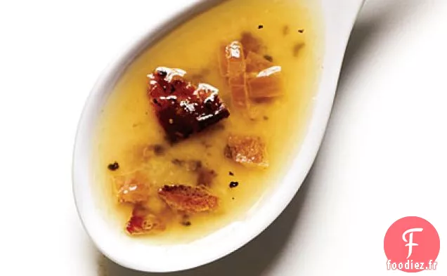 Vinaigrette au Bacon Tiède