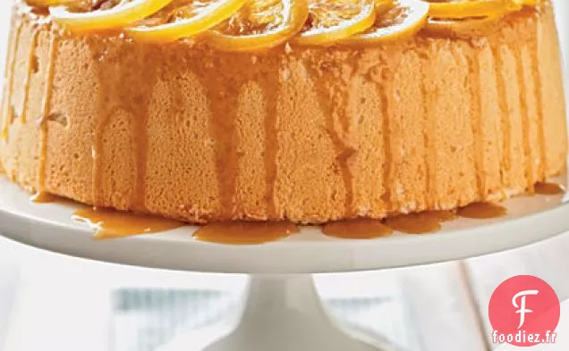 Gâteau aux Anges au Citron et à la Noix de Coco