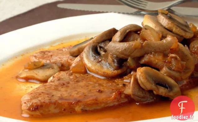 Pétoncles de Veau à la sauce au Whisky Irlandais
