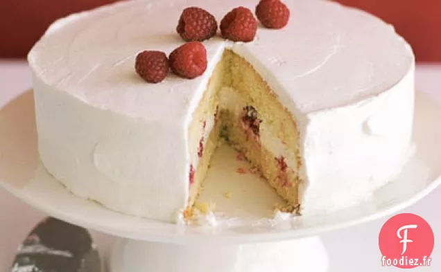 Gâteau Tres Leches aux Framboises