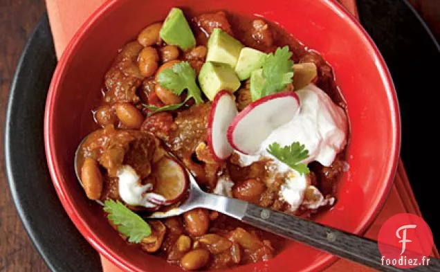 Chili au Bœuf et aux Haricots Pinto