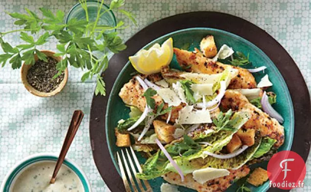 Salade César au Poulet Rôti