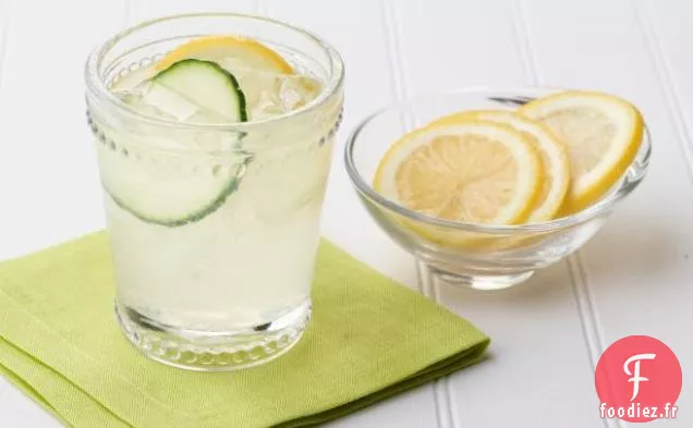 Cocktail Citron-Concombre