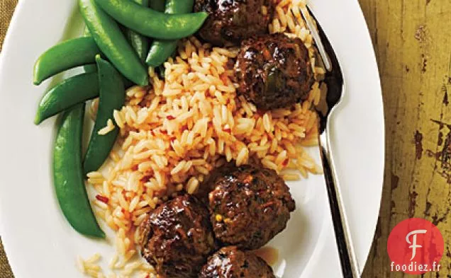 Boulettes de Viande Sésame-Soja