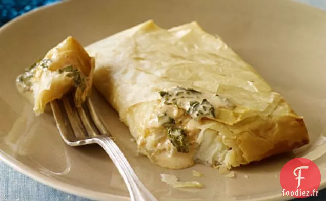 Flétan épicé Cuit au Phyllo