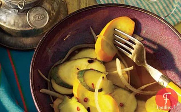 Cornichons de Courge Épicés