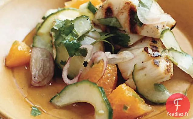 Ceviche de Pétoncles Grillés