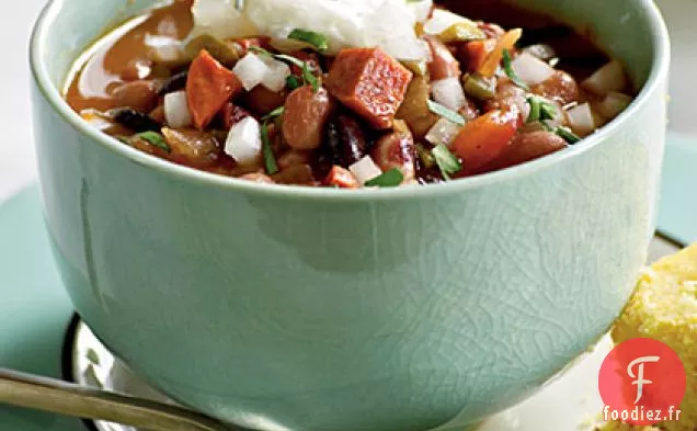 Piment Anasazi et Haricots Noirs