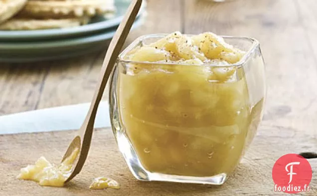 Garniture Chaude au Gingembre et à la Poire