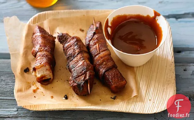 Ailes de Porc Enveloppées de Bacon
