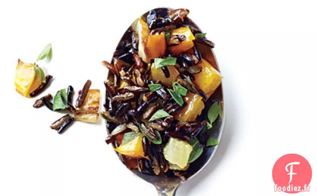 Riz Sauvage au Poivron et au Fenouil