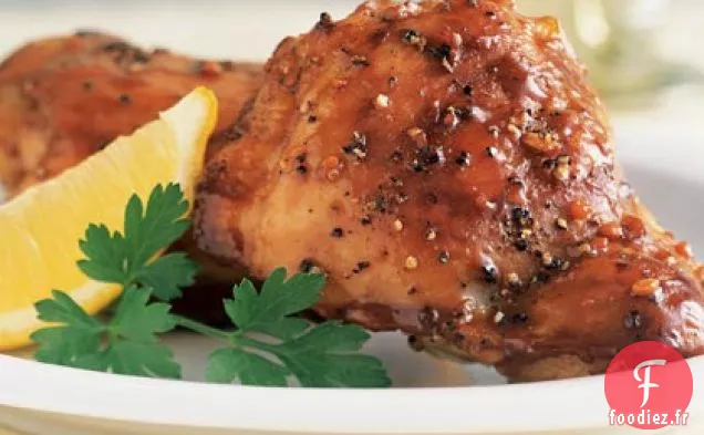 Cuisses de Poulet Au Citron et à l'Ail