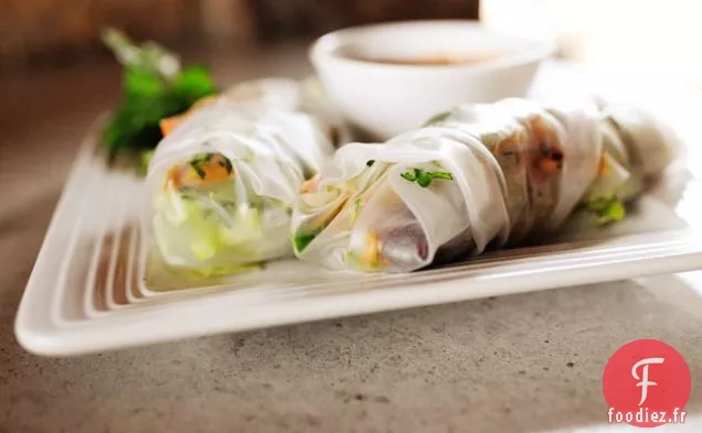 Rouleaux de Printemps de Dinde Restants