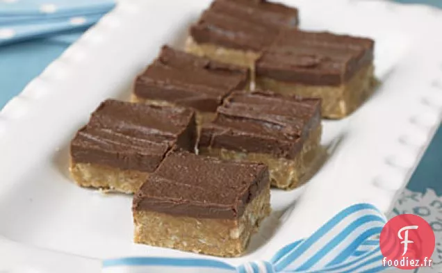 Carrés de Fudge sans cuisson de Grace