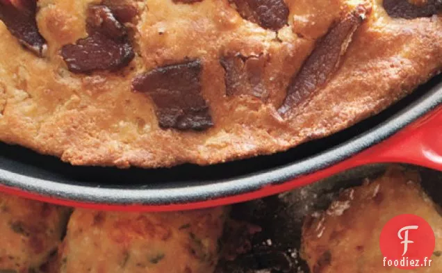 Pain de Maïs avec Croûte de Bacon