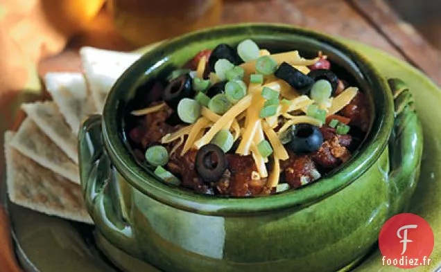 Chili à Double Haricot sans viande