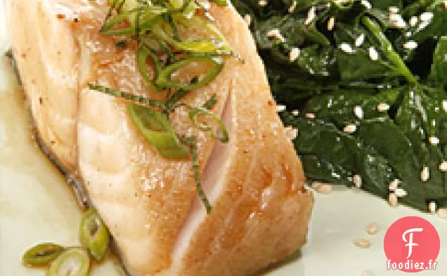 Morue Noire Émaillée aux Agrumes et au soja