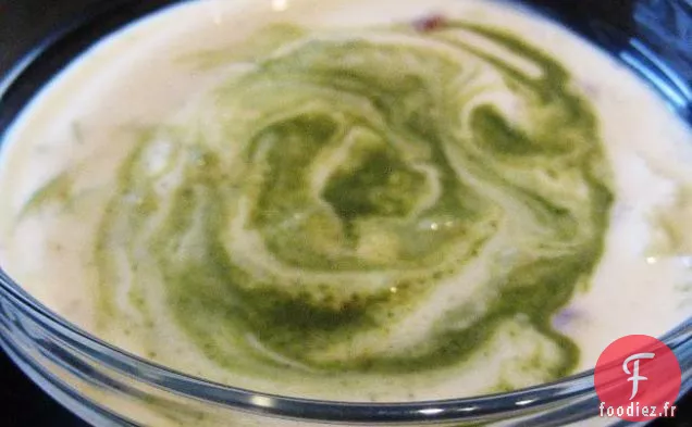 Raita Au Concombre Et À La Grenade Et À La Menthe - Une Trempette Au Yogourt