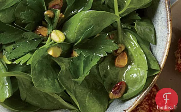 Salade Rapide Persil-Épinards
