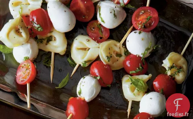 Bouchées de Tortellini Caprese