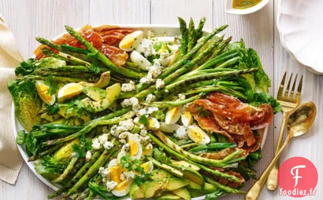 Salade de Filet Mignon aux Herbes, Haricots et Roquette