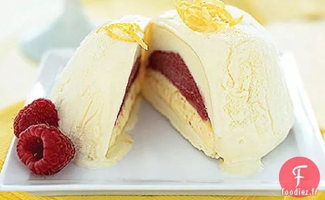 Bombes Glacées Citron-Framboise