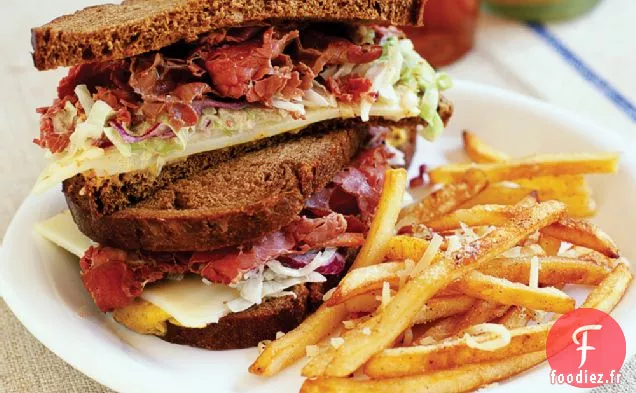 Sandwichs Chauds au Pastrami