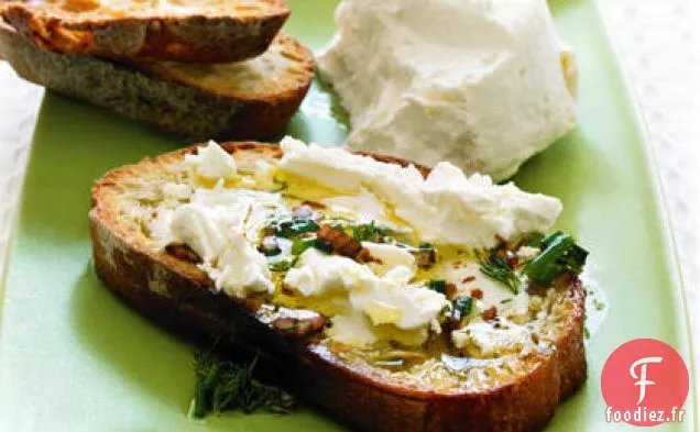 Bruschetta au Fromage de Chèvre