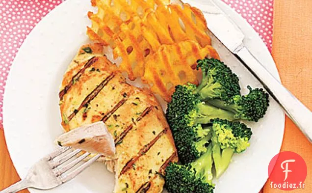 Poulet Grillé à l'Estragon et À la Moutarde