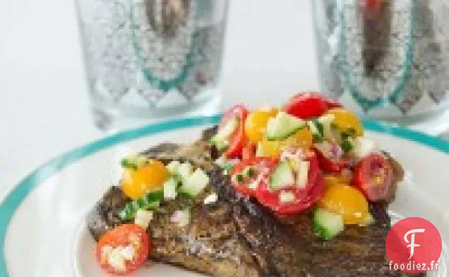 Steak d'os en T grillé