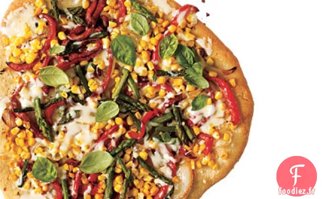 Pizza Végétarienne d'Été