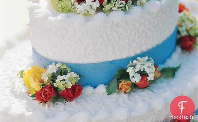 Gâteau de Mariée de Jardin