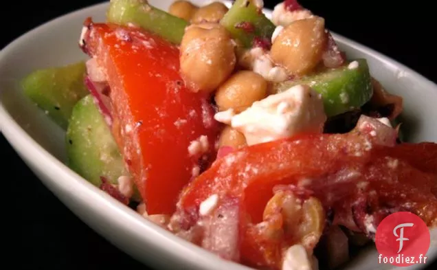 Horiatiki À La Vinaigrette Kalamata
