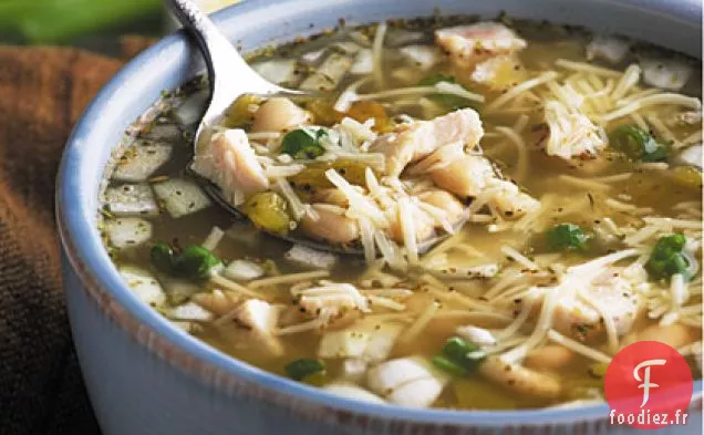 Chili au Poulet aux Haricots Blancs