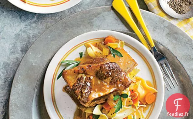 Côtes Levées Braisées à la Bière