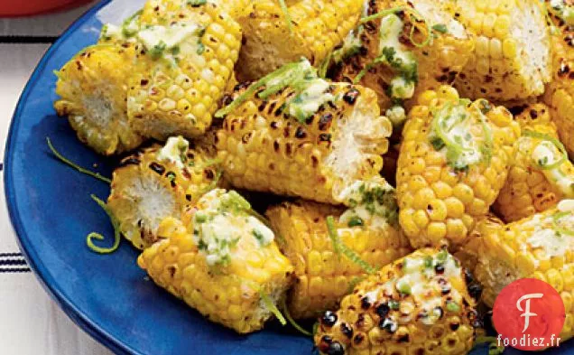 Maïs Jalapeño grillé - Citron Vert en épi