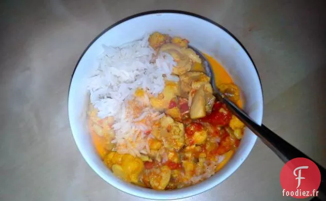 Curry De Chou-Fleur Au Poulet