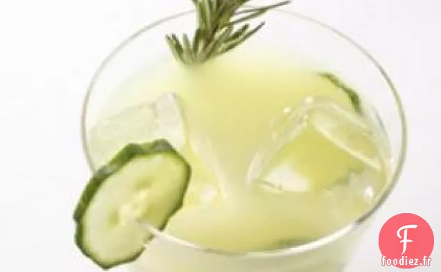 Refroidisseur concombre-limonade