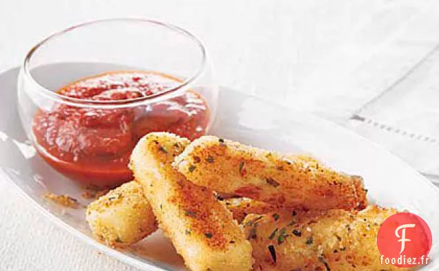 Bâtonnets de Mozzarella Cuits au Four