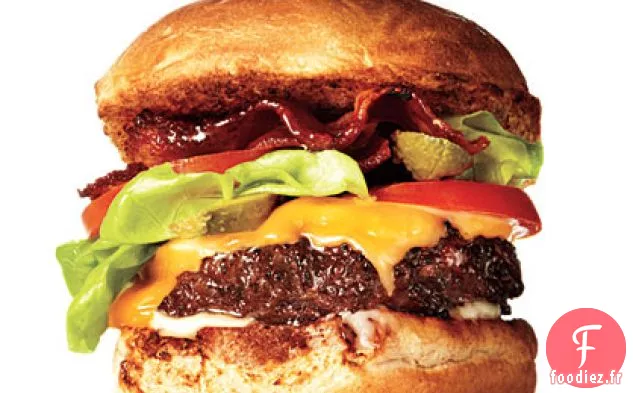 Sliders au Bacon et au Cheddar