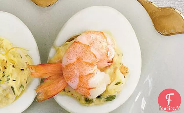 Oeufs Diaboliques de Crevettes Créoles