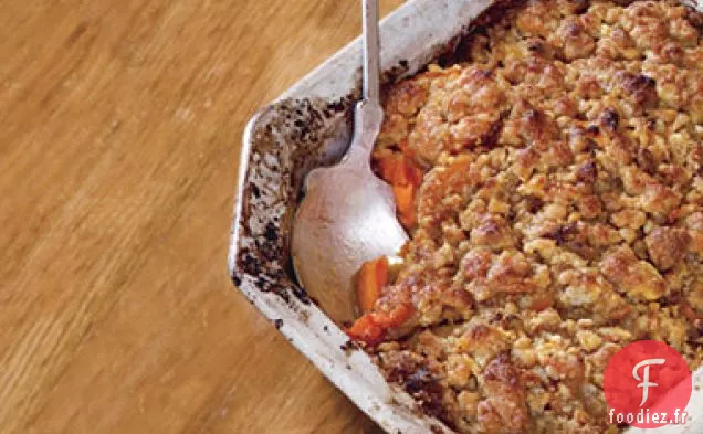 Ignames Grenat au Sirop d'Érable Blis et Streusel au Sucre d'Érable