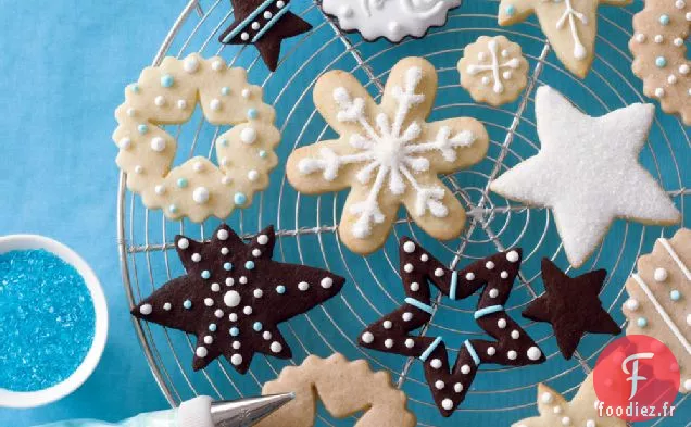 Biscuits de Noël 4 Façons