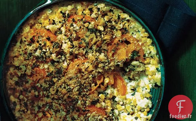 Gratin de Maïs et Tomates