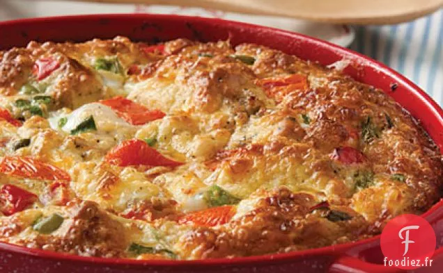 Casserole d'Œufs Frais de Jardin