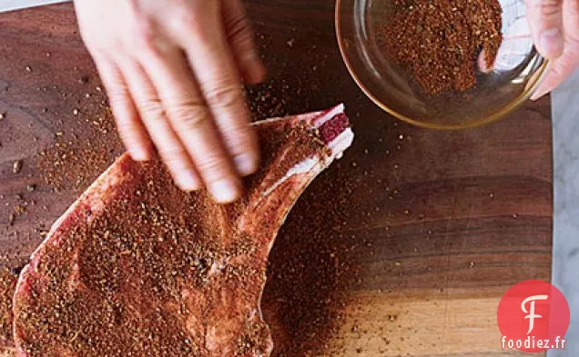 Entrecôte Grillée Latine avec Aïoli Vert au Chili