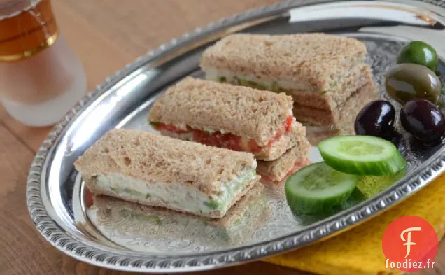 Sandwichs aux Doigts Maza du Moyen-Orient