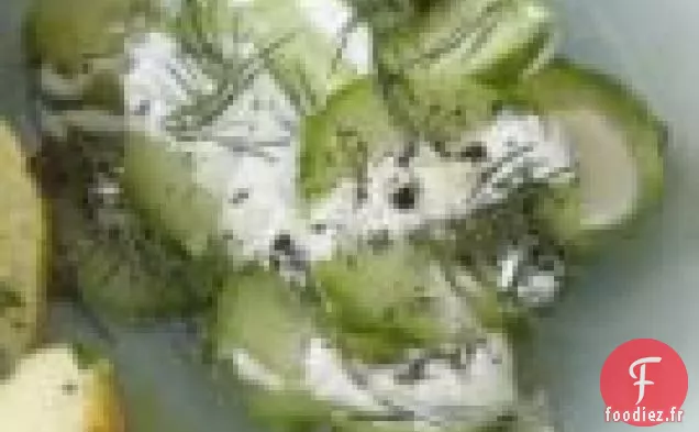 Salade De Concombre À L'Aneth