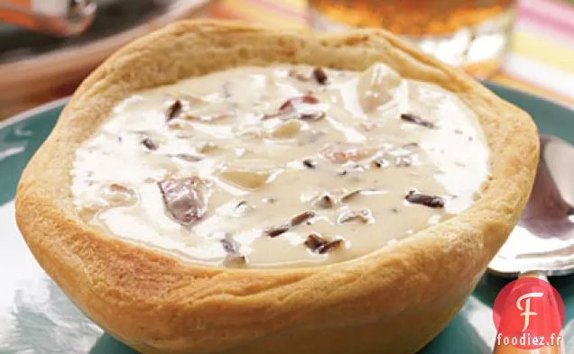 Soupe de Riz Sauvage au Fromage