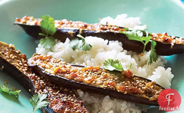 Aubergines Glacées au Miso (Nasu Miso)